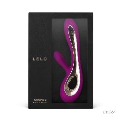 LELO Soraya 2 - akkus, vízálló, csiklókaros vibrátor (lila)