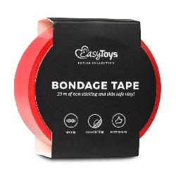 Easytoys Tape   bondage szalag   piros (20m)