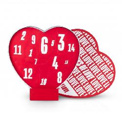 LoveBoxxx 14 Days of Love   buja vibrátoros szett pároknak (piros)