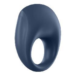 Satisfyer Strong One   okos vibrációs péniszgyűrű (kék)