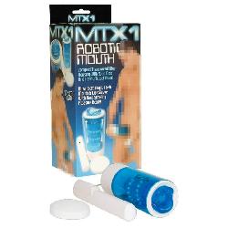 MTX1 Francia gyönyör   száj maszturbátor (kék)