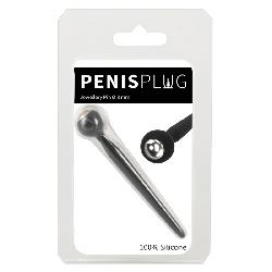 Penisplug Jewellery Pin - szilikon húgycsőtágító ékszer (0,5-0,8cm)