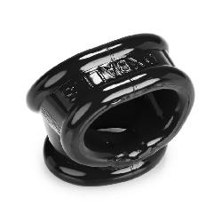 OXBALLS Cocksling 2 - péniszgyűrű és herenyújtó-gyűrű (fekete)