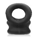 OXBALLS Tri Squeeze   péniszgyűrű (fekete)