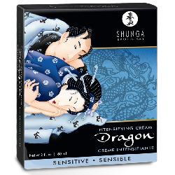 Shunga Dragon Sensitive   intim gél férfiaknak (60ml)