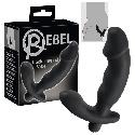 Rebel - péniszes prosztata vibrátor (fekete)
